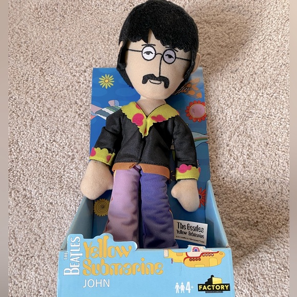 NEW John Lennon Yellow Submarine Doll - Picture 7 of 7